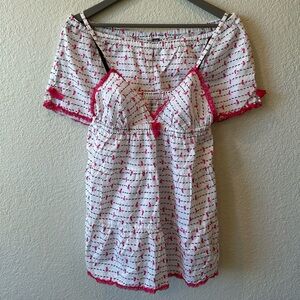 RARE Pout by Victoria’s Secret Cat & Mouse Sleep Set Camisole & Shorts
